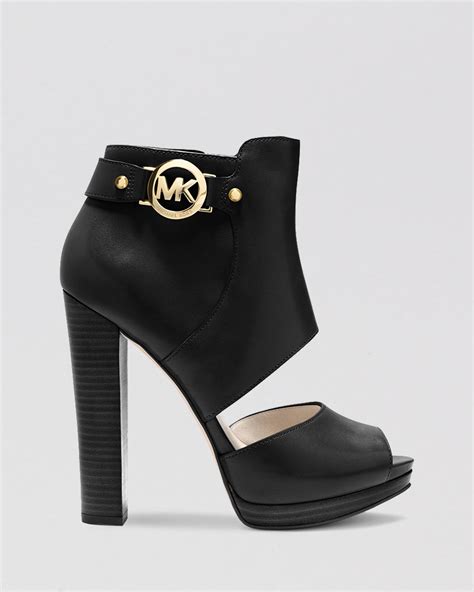 michael kors platform high heels|michael kors high heels boots.